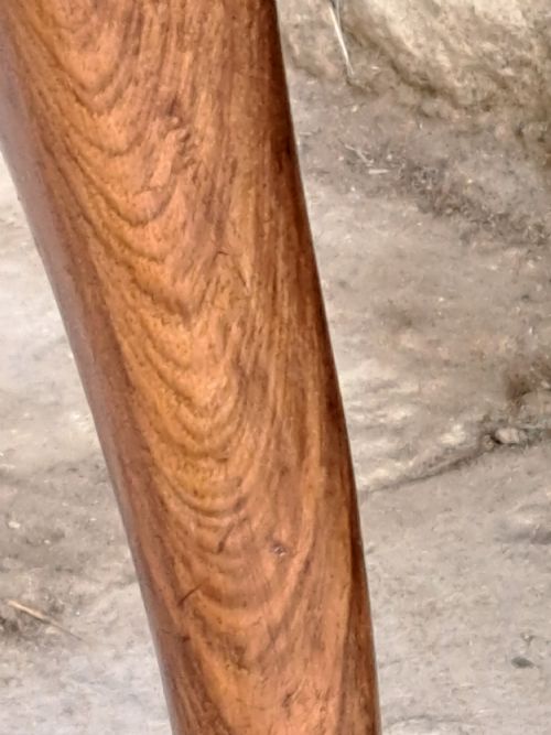 WALNUT STOOL CIRCA 1880 - ADDITIONAL PHOTO 5