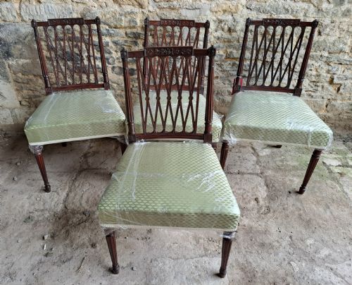 set of four gillows garforth design chairs - CATEGORY: ANTIQUE CHAIRS - DATED GEORGIAN