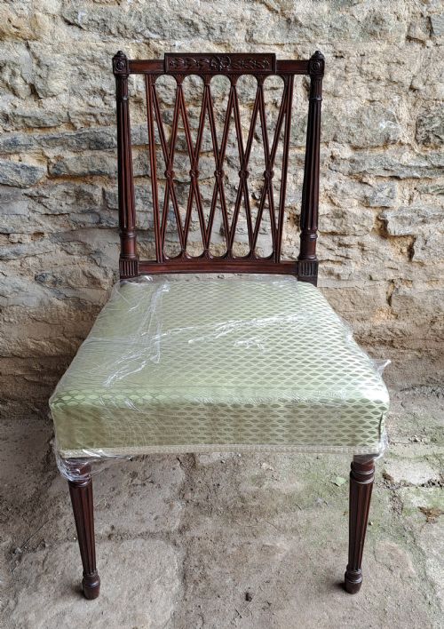 SET OF FOUR GILLOWS GARFORTH DESIGN CHAIRS - ADDITIONAL PHOTO 1