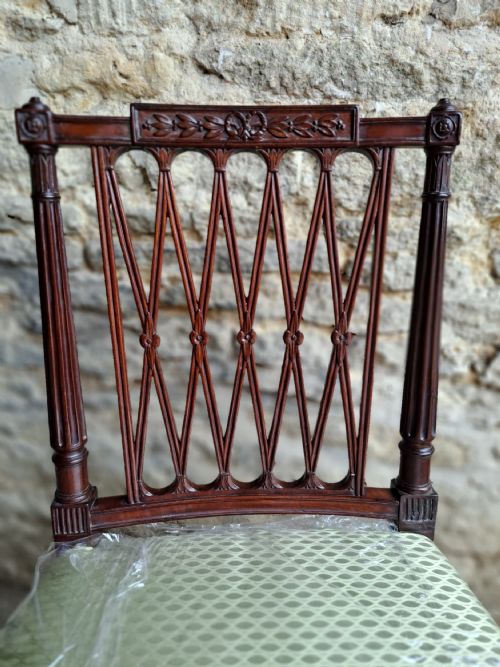 SET OF FOUR GILLOWS GARFORTH DESIGN CHAIRS - ADDITIONAL PHOTO 3