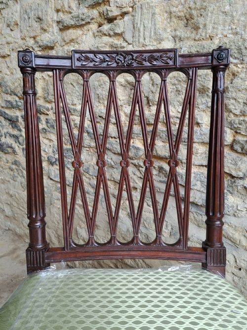 SET OF FOUR GILLOWS GARFORTH DESIGN CHAIRS - ADDITIONAL PHOTO 4