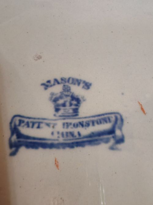 LARGE MASONS IRONSTONE TUREEN CIRCA 1830 - ADDITIONAL PHOTO 5