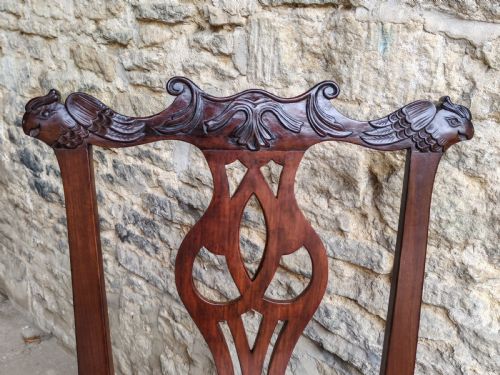 RARE IRISH SIDE CHAIR CIRCA 1780 - ADDITIONAL PHOTO 4