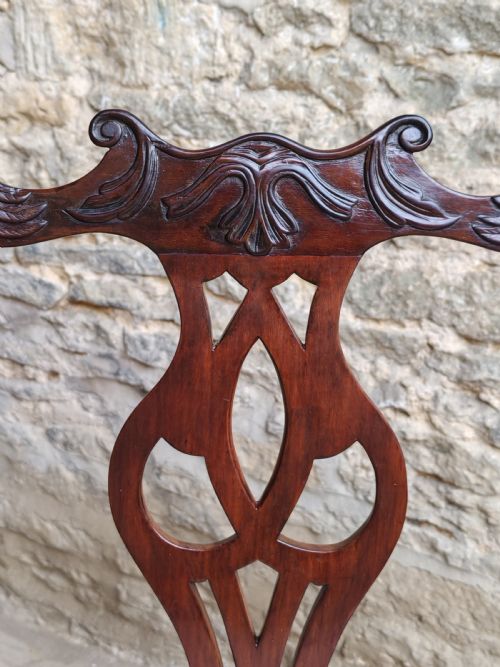 RARE IRISH SIDE CHAIR CIRCA 1780 - ADDITIONAL PHOTO 6