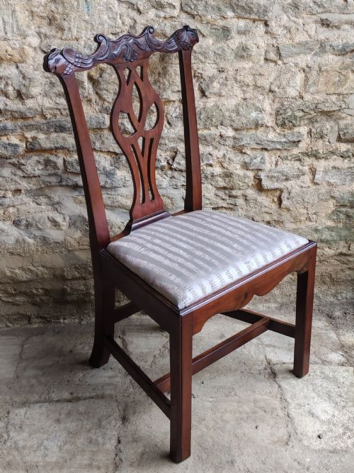 RARE IRISH SIDE CHAIR CIRCA 1780 - ADDITIONAL PHOTO 7
