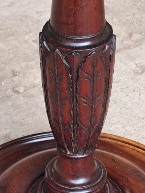 MAHOGANY AND ROSEWOOD WINE TABLE CIRCA 1830 - ADDITIONAL PHOTO 2