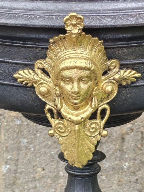EARLY VICTORIAN CAST IRON CENTRE PIECE - ADDITIONAL PHOTO 2