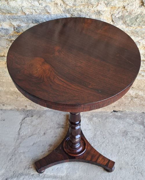 ROSEWOOD OCCASIONALWINE TABLE CIRCA 1830 - ADDITIONAL PHOTO 1