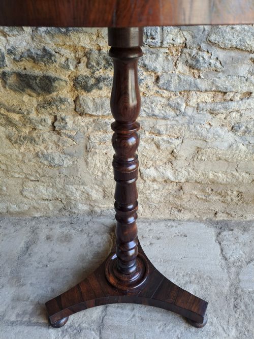 ROSEWOOD OCCASIONALWINE TABLE CIRCA 1830 - ADDITIONAL PHOTO 3