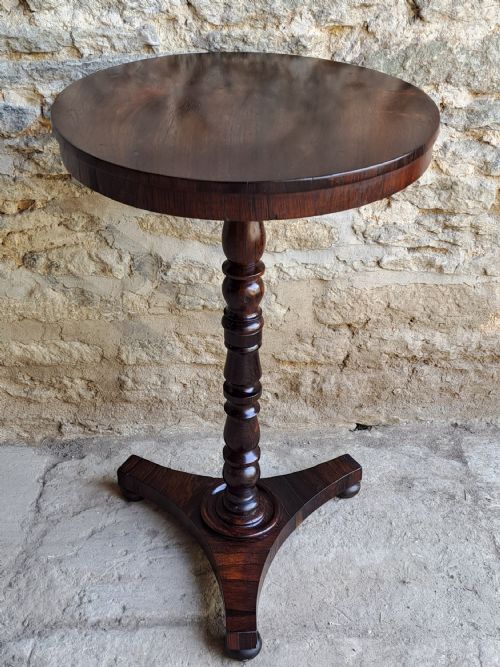 ROSEWOOD OCCASIONALWINE TABLE CIRCA 1830 - ADDITIONAL PHOTO 6