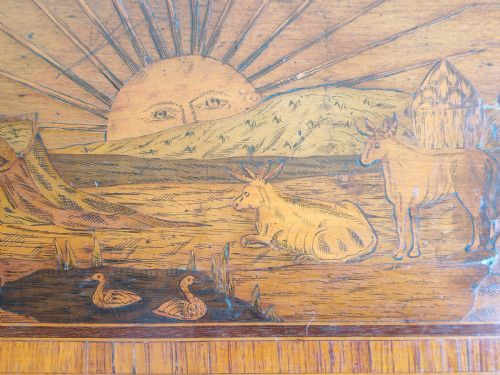 RARE DUTCH MARQUETRY TABLE 18TH CENTURY - ADDITIONAL PHOTO 2