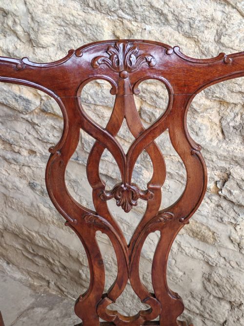MAHOGANY ARMCHAIR CARVER CIRCA 1810 - ADDITIONAL PHOTO 4