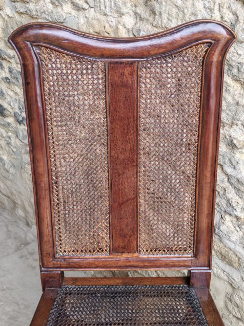 WALNUT SIDE CHAIR EARLY 18TH CENTURY - ADDITIONAL PHOTO 2