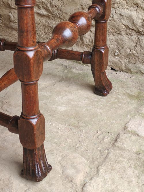 WALNUT SIDE CHAIR EARLY 18TH CENTURY - ADDITIONAL PHOTO 5