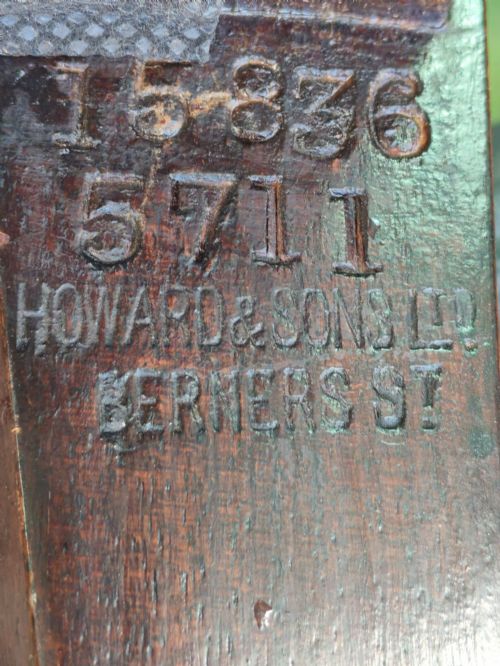 RARE HOWARD AND SONS ARMCHAIRCARVER - ADDITIONAL PHOTO 9