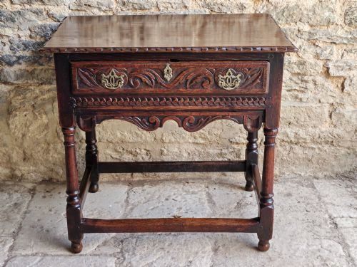 OAK LOWBOY 18TH CENTURY