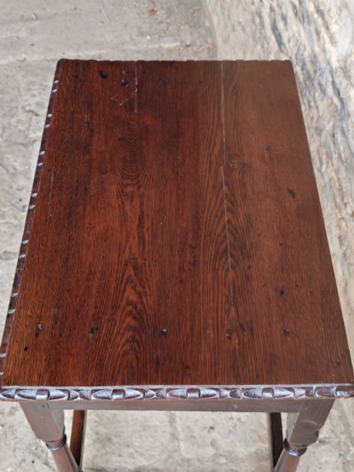 OAK LOWBOY 18TH CENTURY - ADDITIONAL PHOTO 4