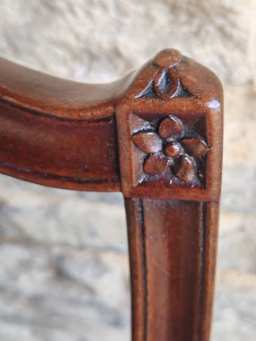SET OF SIX HEPPLEWHITE DINING CHAIRS CIRCA 1790 - ADDITIONAL PHOTO 6