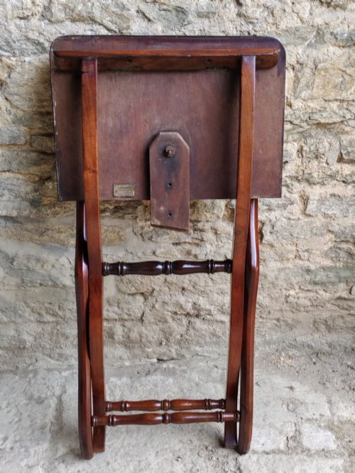 MAHOGANY COACHING TABLE CIRCA 1900 - ADDITIONAL PHOTO 6