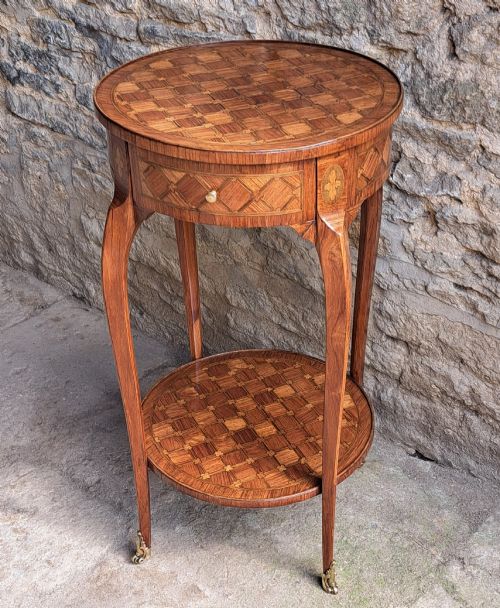 TWO TIER KINGWOOD OCCASIONAL TABLE - ADDITIONAL PHOTO 9