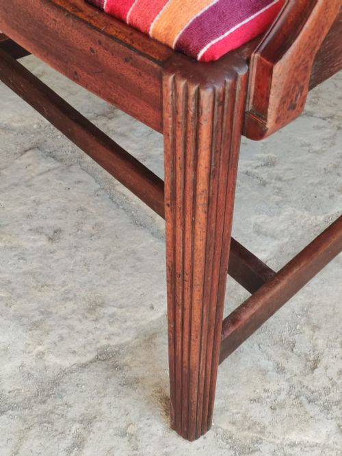 MAHOGANY CARVER CIRCA 1790 - ADDITIONAL PHOTO 8