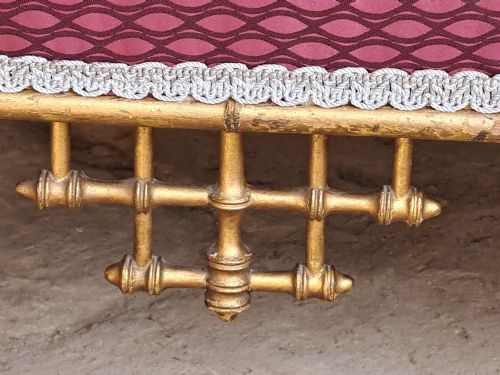CHINESE CHIPPENDALE STYLE FOOTSTOOL CIRCA 1850 - ADDITIONAL PHOTO 4
