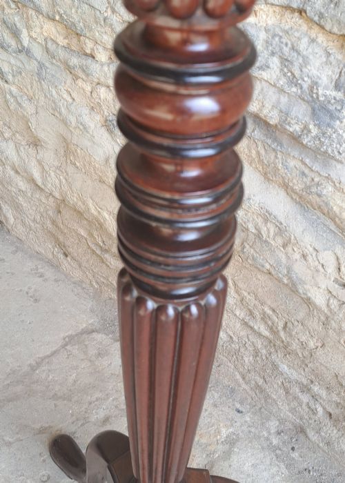 MAHOGANY TORCHERE CIRCA 1820 - ADDITIONAL PHOTO 3