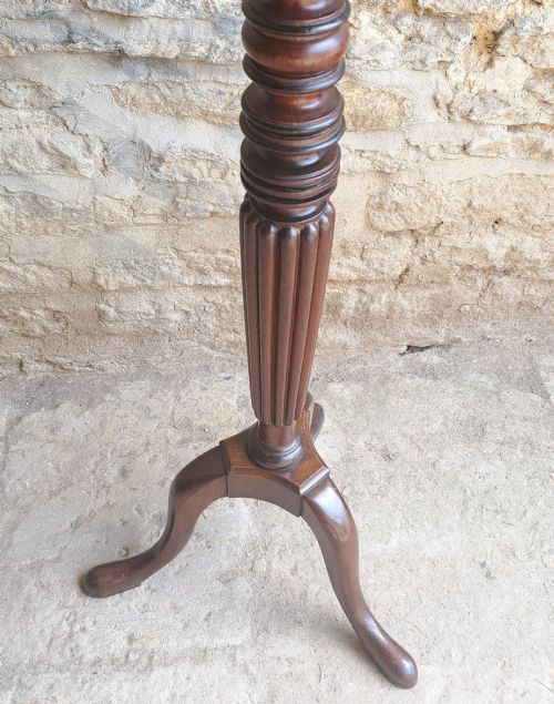 MAHOGANY TORCHERE CIRCA 1820 - ADDITIONAL PHOTO 4