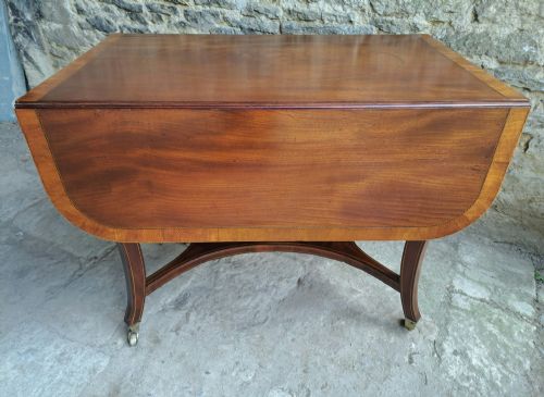RARE TEA CADDY TABLE CIRCA 1820 - ADDITIONAL PHOTO 7