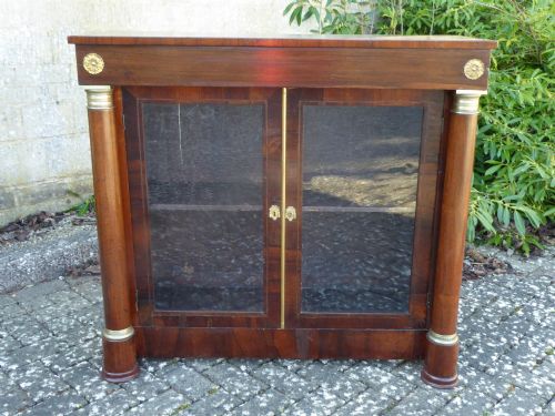 ROSEWOOD BOOKCASE CIRCA 1825