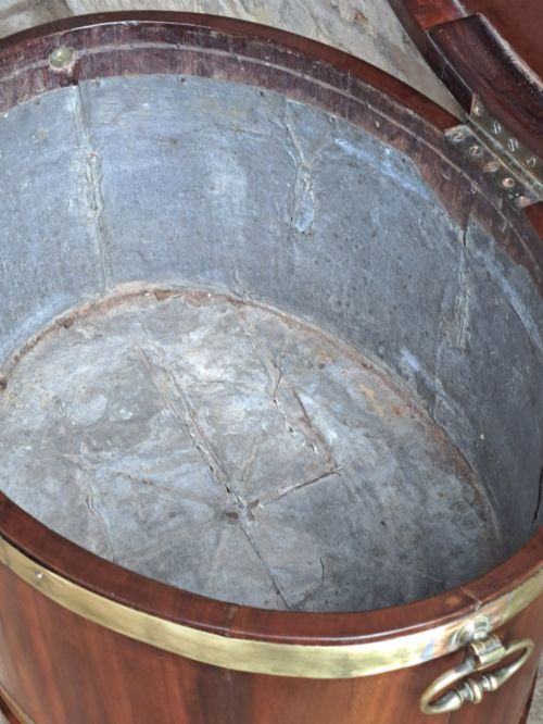 MAHOGANY WINE COOLER CIRCA 1780 - ADDITIONAL PHOTO 6