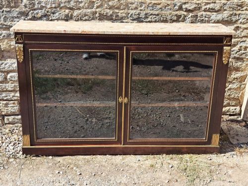LARGE ROSEWOOD BOOKCASE CIRCA 1820 - ADDITIONAL PHOTO 2