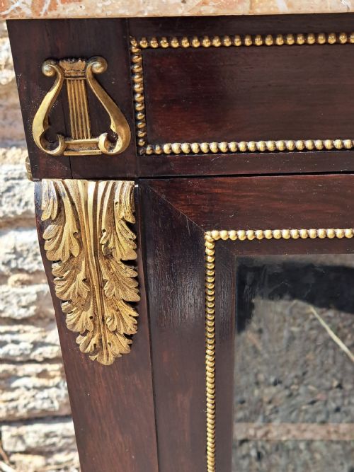 LARGE ROSEWOOD BOOKCASE CIRCA 1820 - ADDITIONAL PHOTO 5
