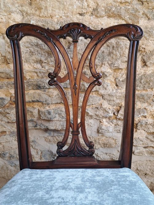 MAHOGANY SIDE CHAIR CIRCA 1910 - ADDITIONAL PHOTO 2