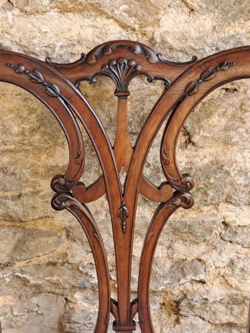 MAHOGANY SIDE CHAIR CIRCA 1910 - ADDITIONAL PHOTO 4