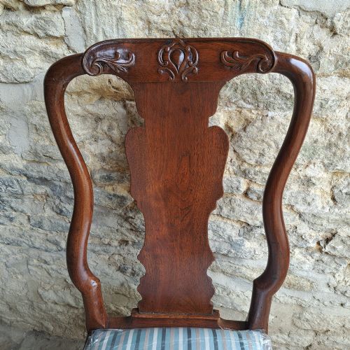 RED WALNUT SIDE CHAIR EARLY 18TH CENTURY - ADDITIONAL PHOTO 3