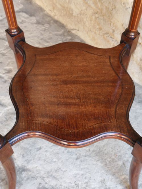 MAHOGANY JARDINIERE STAND CIRCA 1890 - ADDITIONAL PHOTO 7