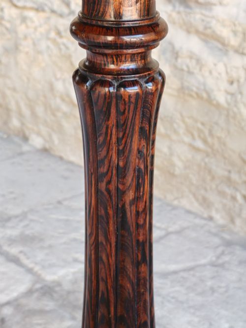 SOLID ROSEWOOD OCCASIONAL TABLE CIRCA 1820 - ADDITIONAL PHOTO 4