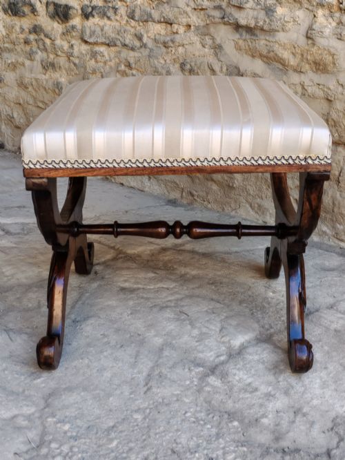 ROSEWOOD STOOL CIRCA 1820 - ADDITIONAL PHOTO 2