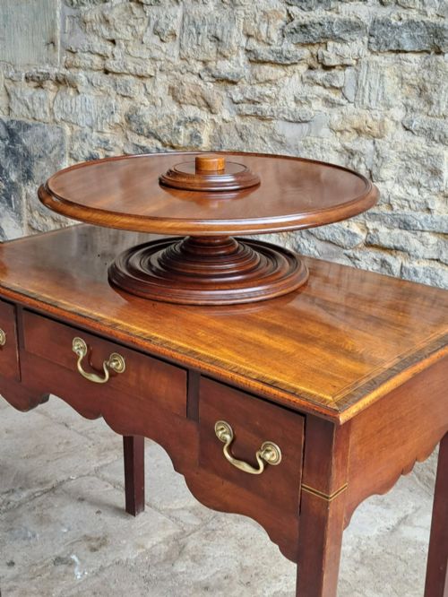Large Mahogany Lazy Susan Circa 1850