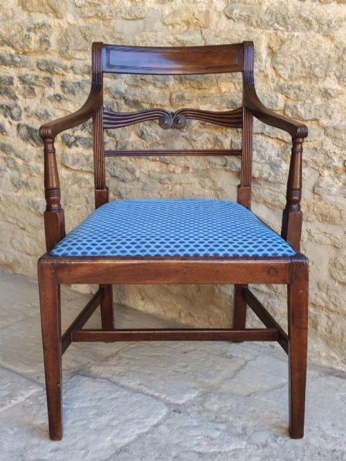 Georgian Mahogany Carver Circa 1820