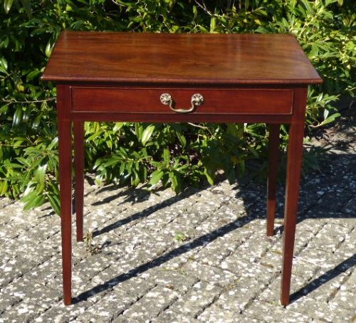 Small Mahogany Side Table Circa 1800