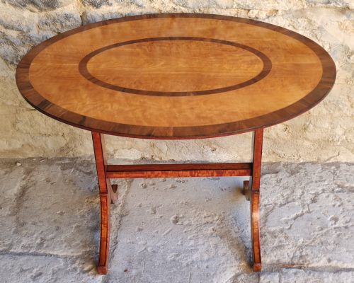 Satinwood Coffee Table - Circa 1890