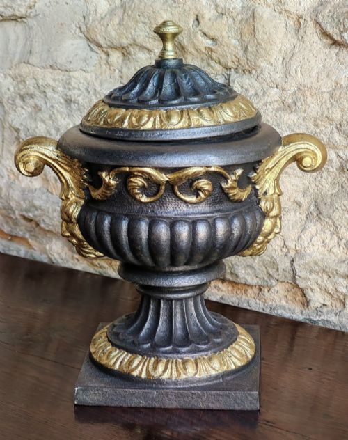 Victorian Cast Iron Urn
