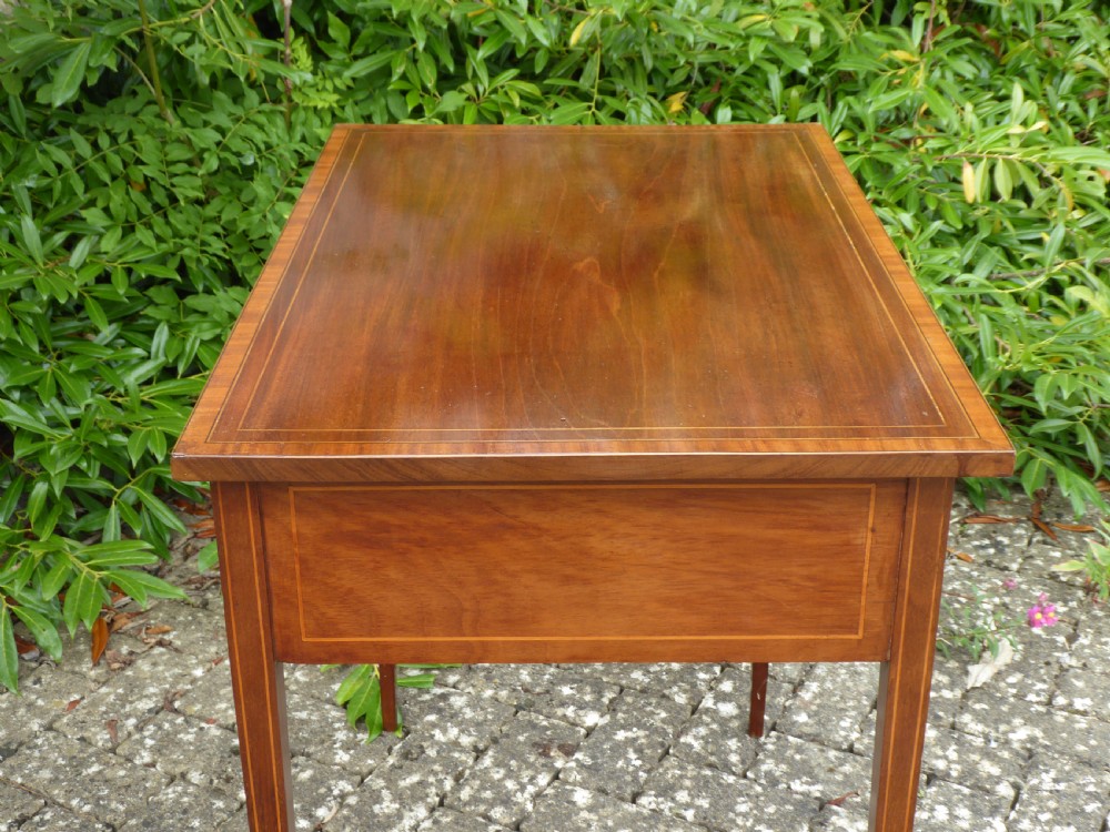 Georgian mahogany side table circa 1820  View III