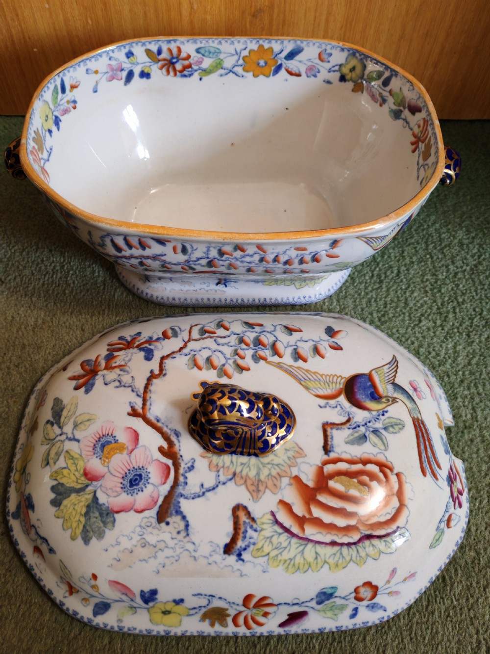 Large Masons  Ironstone tureen circa 1830
