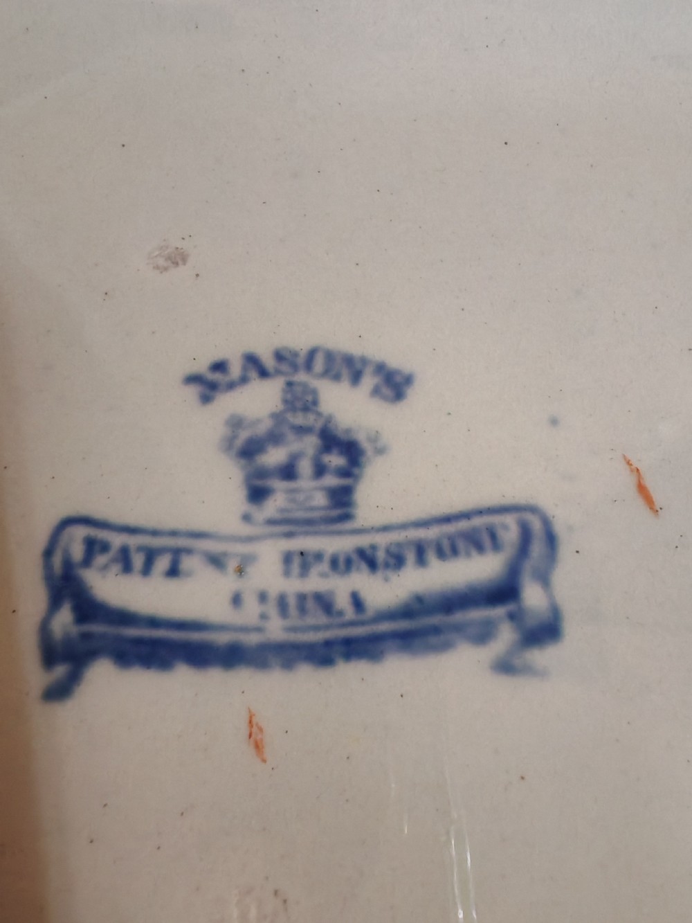 Large Masons  Ironstone tureen circa 1830 View VI