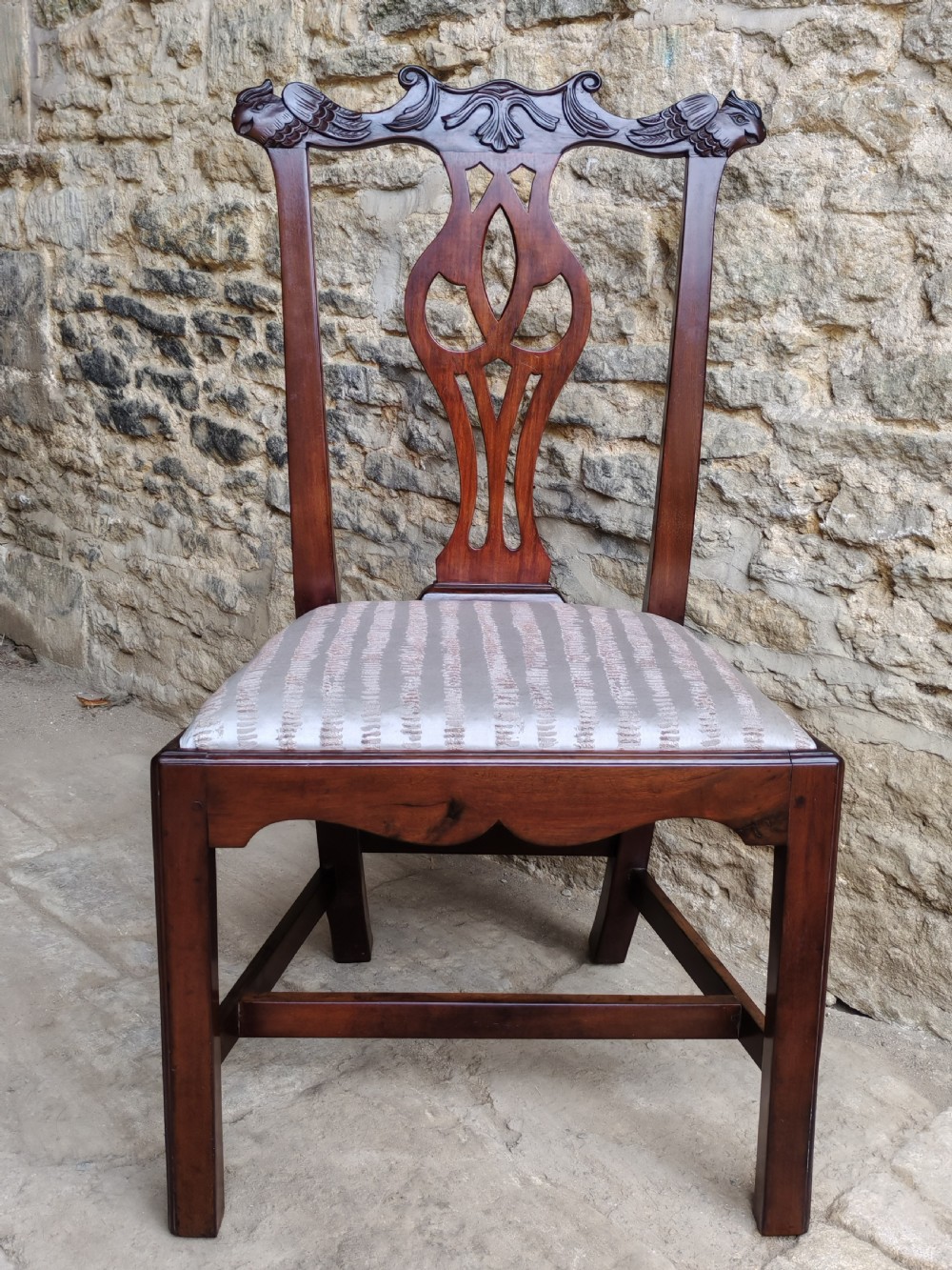 Rare Irish side chair circa 1780 View II