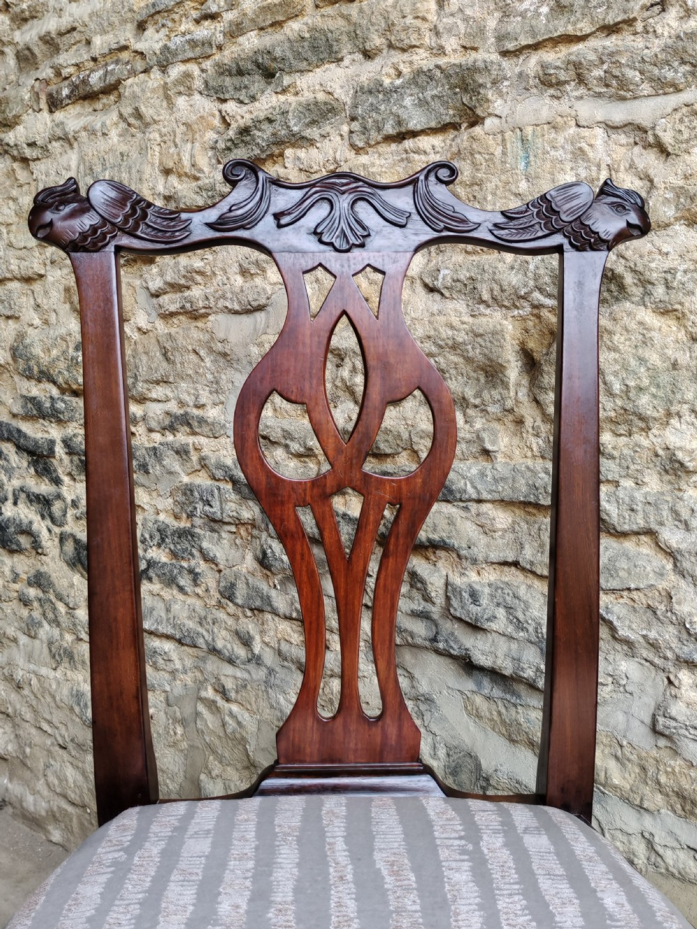Rare Irish side chair circa 1780 View III