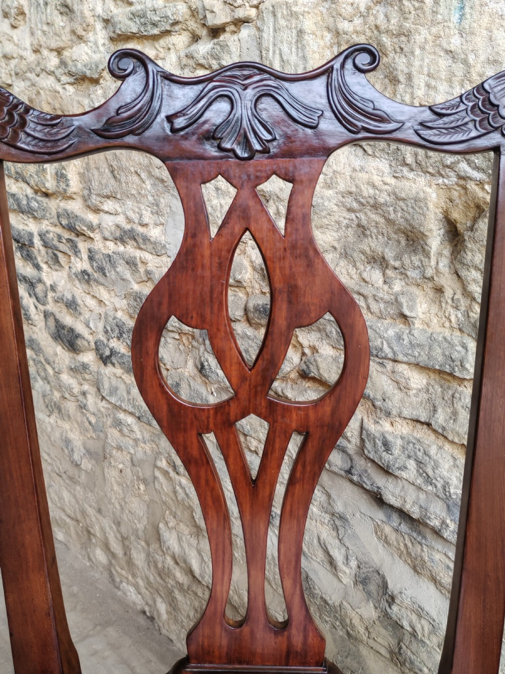 Rare Irish side chair circa 1780 View IV